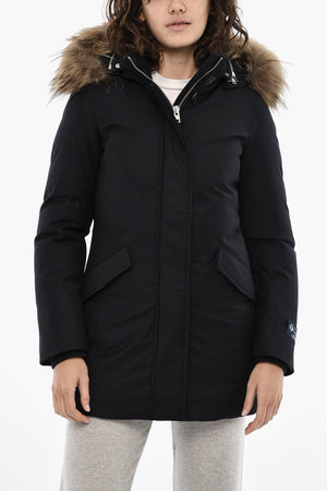 Piumino In Lana vergine  LUXE ARCTIC con Pelliccia