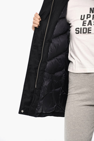 순모 다운 재킷 LUXE ARCTIC 퍼 장식