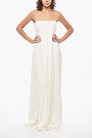 Ärmelloser Jumpsuit BLANDO mit Drapierung
