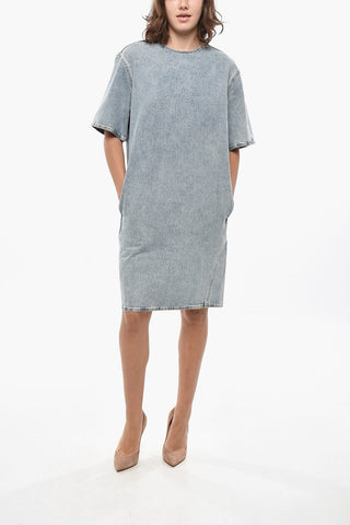 Denim Trapeze Dress