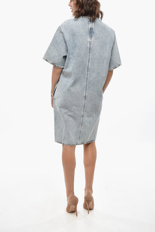 Denim Trapeze Dress