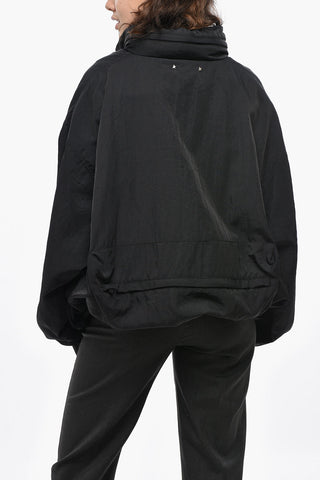 Giubbotto in Nylon con Tasche Utility