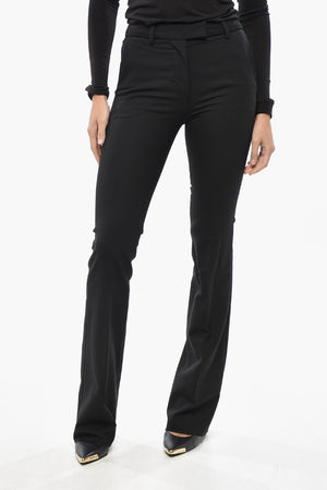 Pantaloni Bootcut ANN in Misto Lana