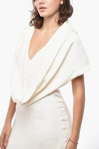 Silk Satin Mermaid Dress DINDI with Matching Stole