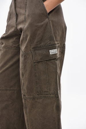 Tie-Dye Effect Cargo Pants