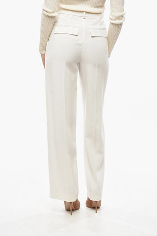 Pantaloni 4 Tasche in Tessuto Testurizzato
