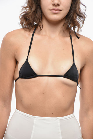 Micro Top Bikini a Triangolo in Tinta Unita