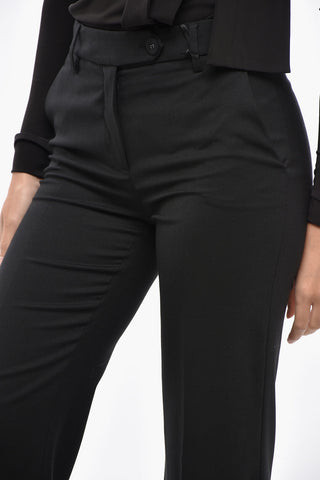 4-Taschen-Hose BIANCA aus Wollmisch-Twill