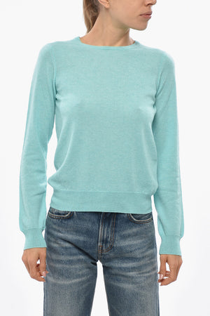 Maglia Girocollo in Misto Cashmere