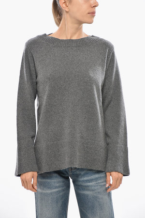 Maglia Girocollo in Misto Cashmere