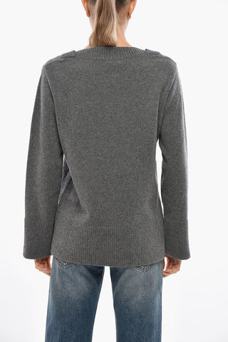 Cashmere Blend Crewneck Sweater