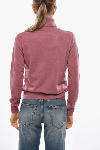 Cashmere-Blend Turtleneck Sweater