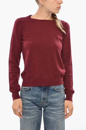 Maglia Girocollo in Misto Cashmere