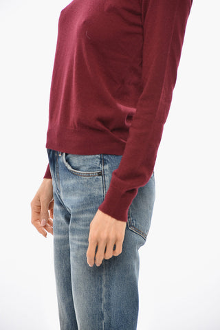 Maglia Girocollo in Misto Cashmere