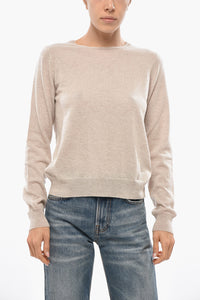 Maglia Girocollo in Misto Cashmere