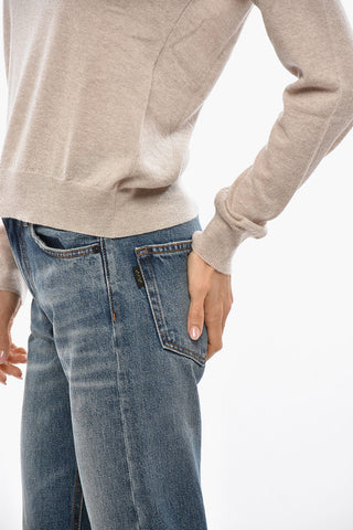 Cashmere Blend Crewneck Sweater