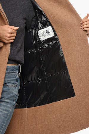 Cappotto Trapuntato in Lana BLANKET con Zip Decentrata