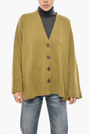 Cashmere Blend V-Neck Cardigan