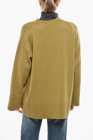 Cashmere Blend V-Neck Cardigan