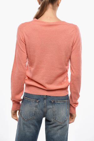 Maglia Girocollo in Misto Cashmere