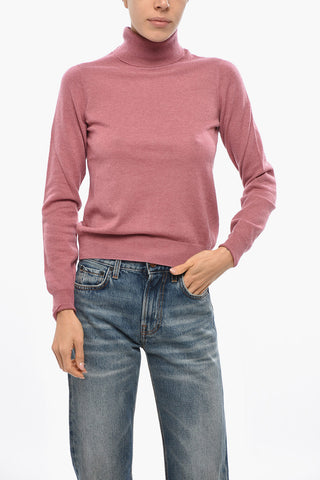 Cashmere-Blend Turtleneck Sweater