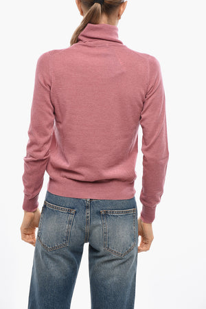 Cashmere-Blend Turtleneck Sweater