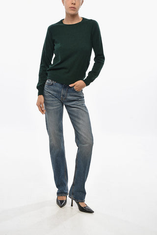 Maglia Girocollo in Misto Cashmere