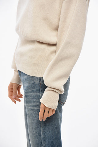 Slim-Fit Cashmere Mock Neck