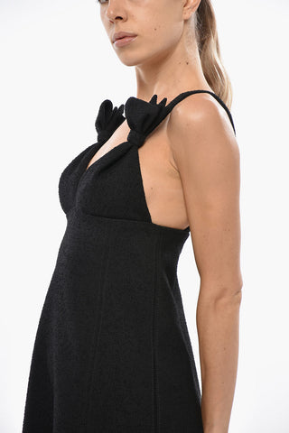 Slip Dress in Misto Lana Bouclè