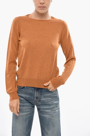 Maglia Girocollo in Misto Cashmere
