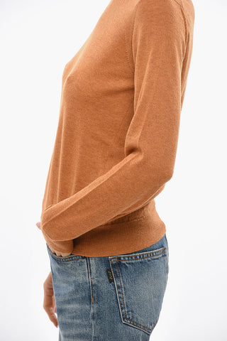 Maglia Girocollo in Misto Cashmere