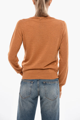Maglia Girocollo in Misto Cashmere