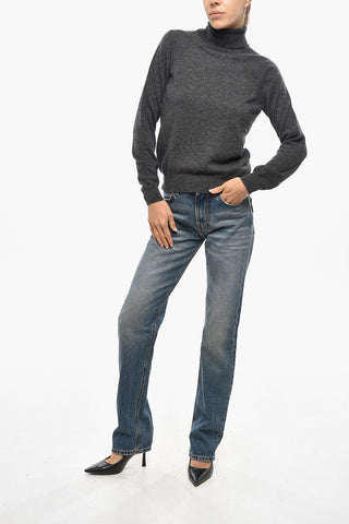 캐시미어 혼방 터틀넥 스웨터