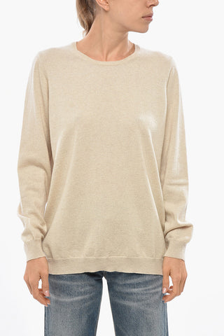 Maglia Girocollo in Misto Cashmere