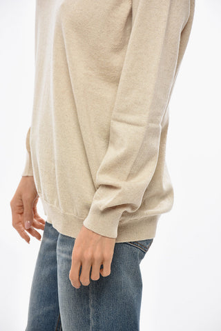 Maglia Girocollo in Misto Cashmere