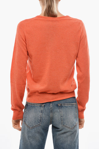 Cashmere Blend Crewneck Sweater
