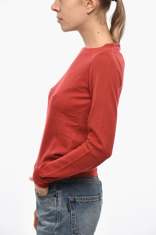 Maglia Girocollo in Misto Cashmere