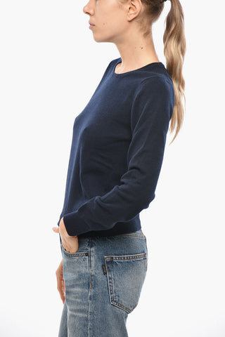 Maglia Girocollo in Lana e Cashmere