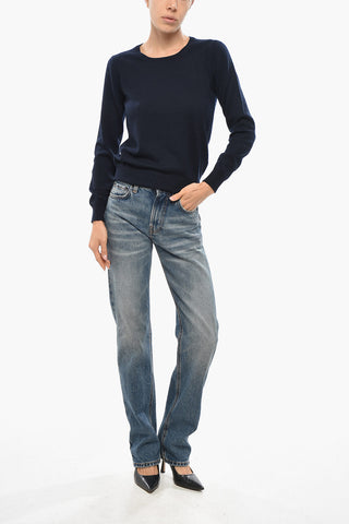 Maglia Girocollo in Lana e Cashmere