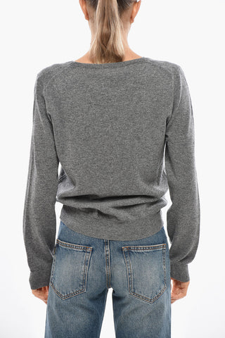 Maglia Girocollo in Lana e Cashmere
