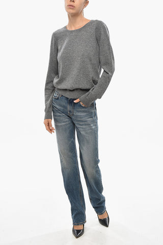Maglia Girocollo in Lana e Cashmere