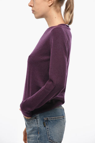 Maglia Girocollo in Misto Cashmere