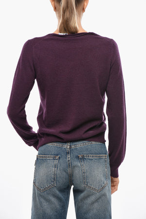 Maglia Girocollo in Misto Cashmere