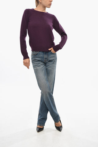 Maglia Girocollo in Misto Cashmere