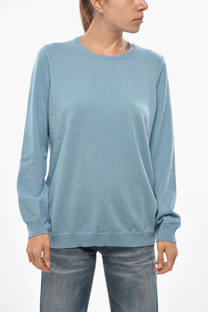Maglia Girocollo in Misto Cashmere
