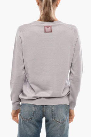 Maglia Girocollo in Puro Cashmere