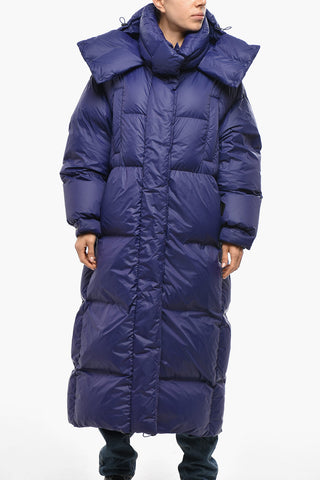 Piumino Lungo PUFFA con Cappuccio Removibile