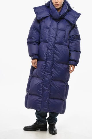 Piumino Lungo PUFFA con Cappuccio Removibile