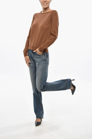 Cashmere Blend Crewneck Sweater