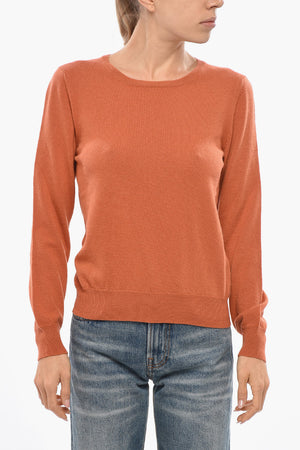 Maglia Girocollo in Lana Vergine e Cashmere